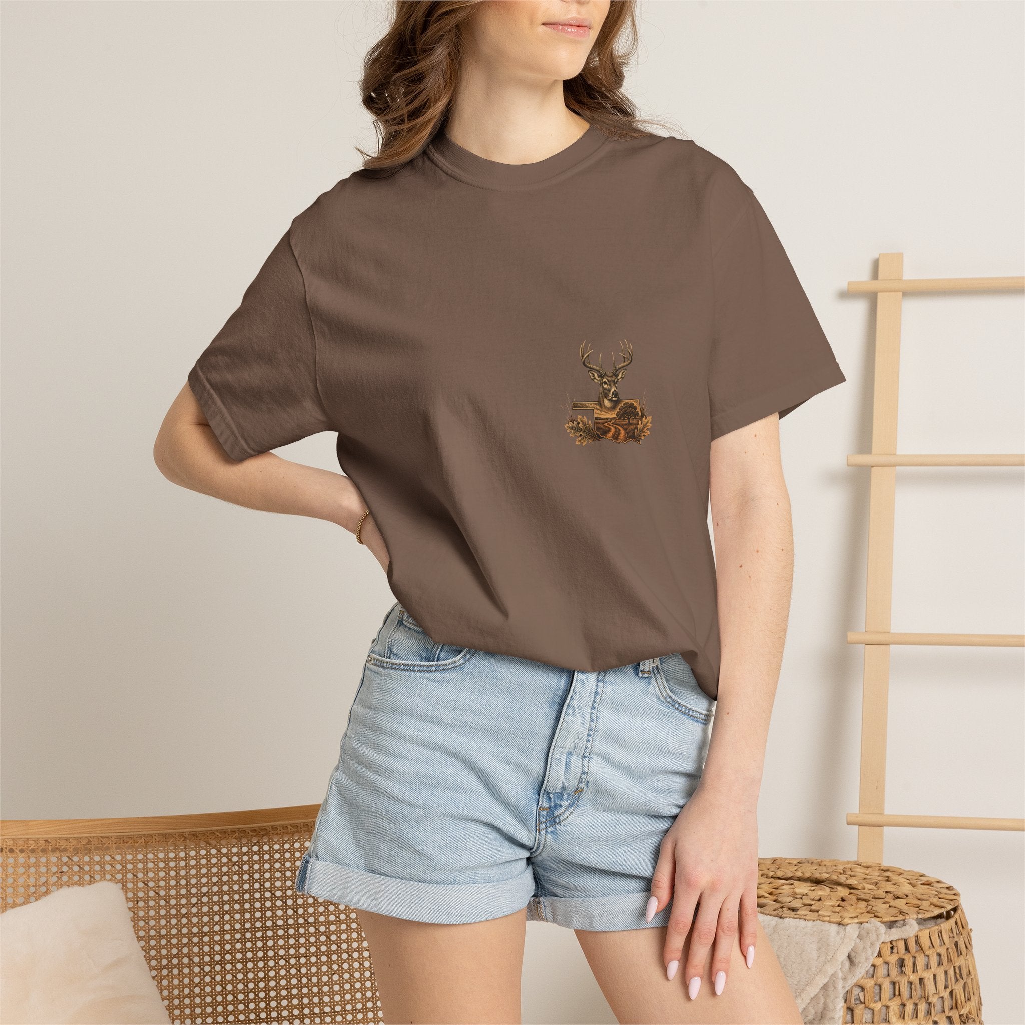 Red Dirt Whitetails - Comfort Colors 1717 Hunting T-Shirt