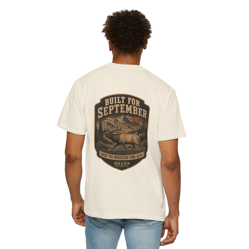 Built for September, Elk Hunting T-Shirt