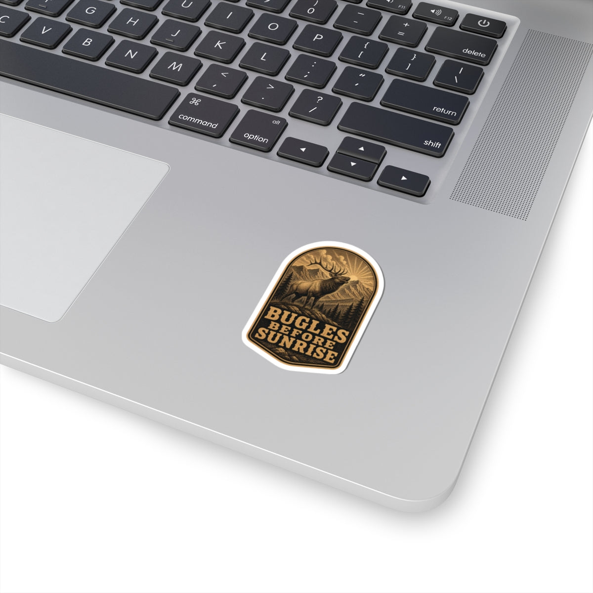 Bugles Before Sunrise, Elk Hunting Sticker