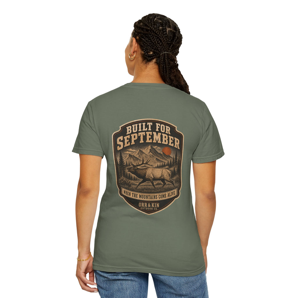 Built for September, Elk Hunting T-Shirt