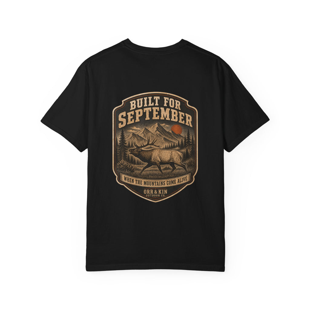Built for September, Elk Hunting T-Shirt