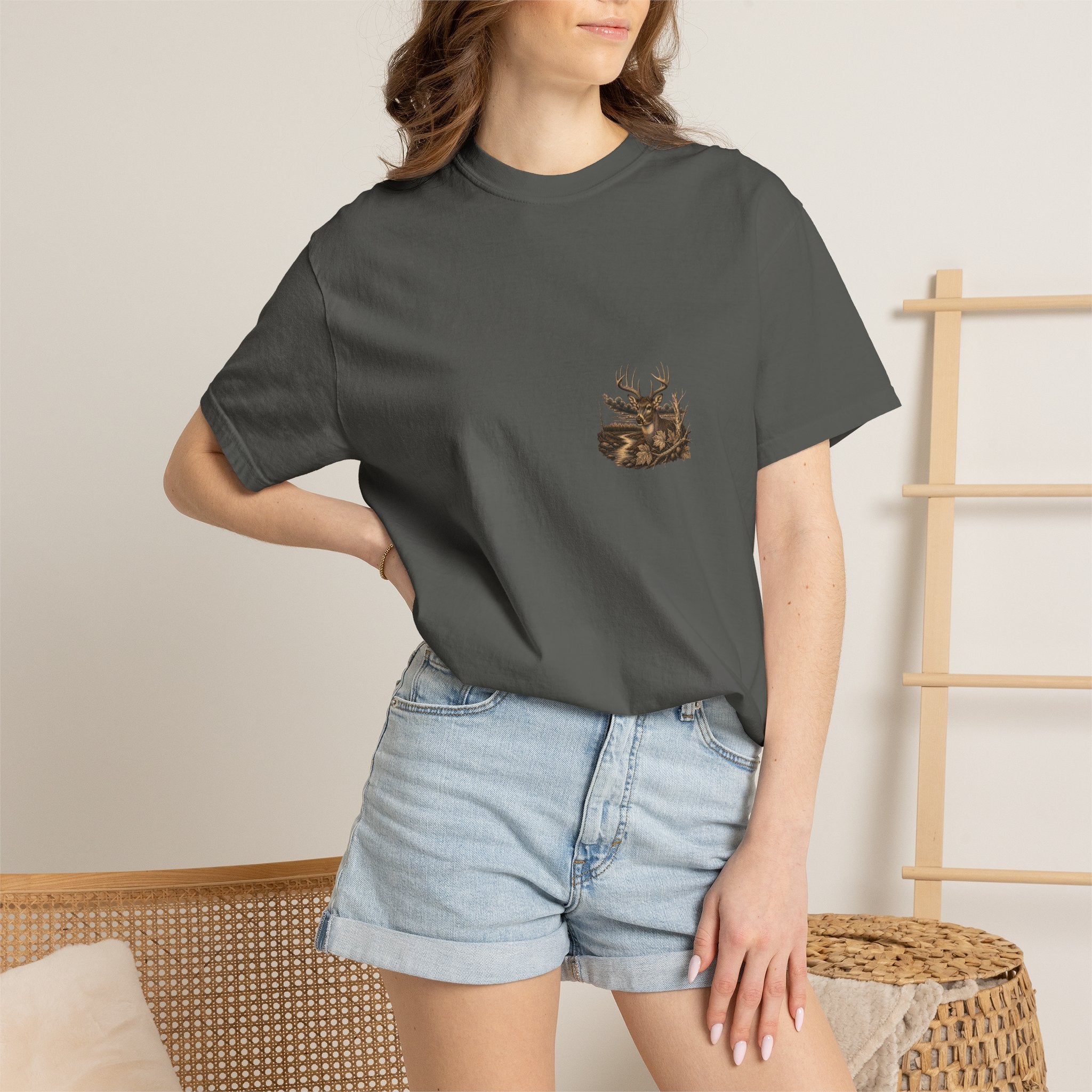 Creek Bottom Cold Front - Comfort Colors 1717 Hunting T-Shirt