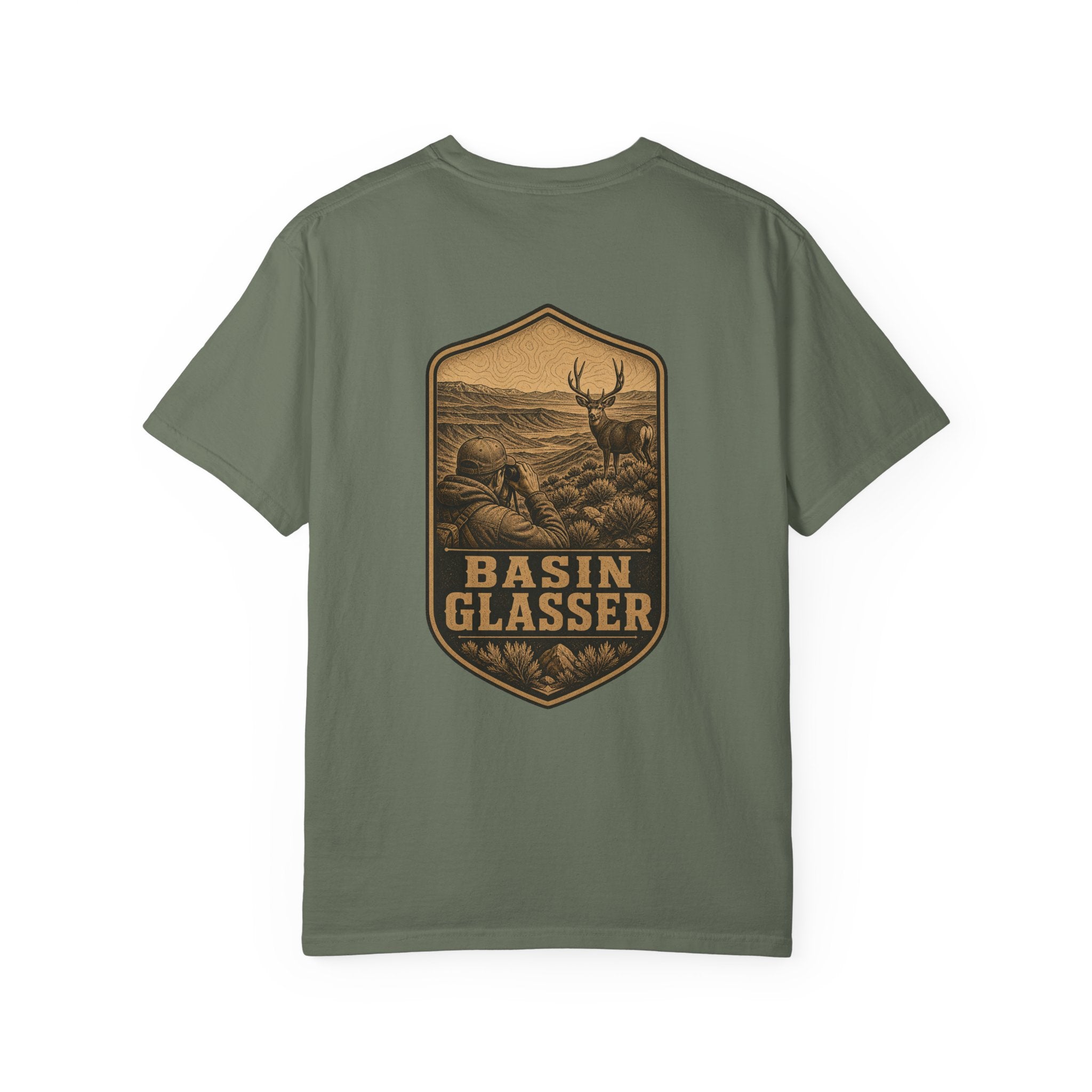 Basin Glasser - Comfort Colors 1717 Hunting T-Shirt
