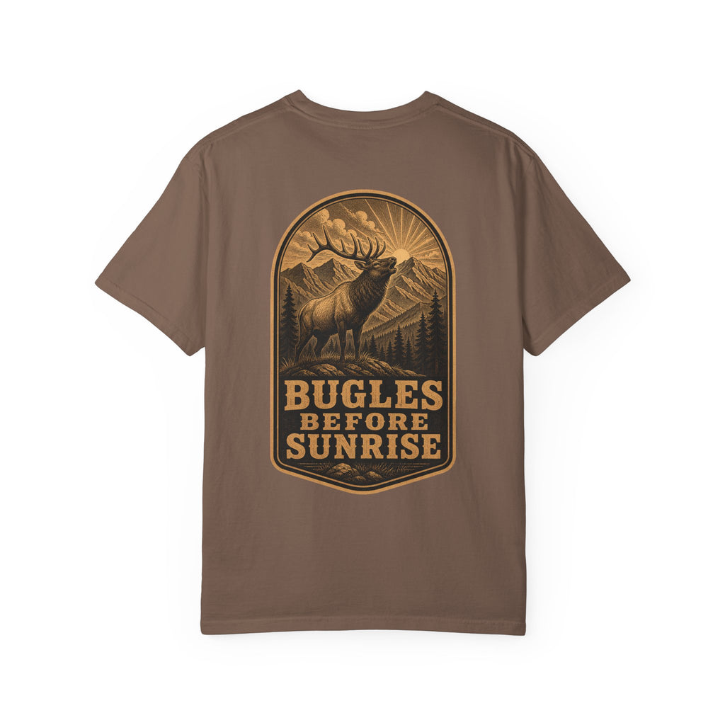 Bugles Before Sunrise - Comfort Colors 1717 Hunting T-Shirt