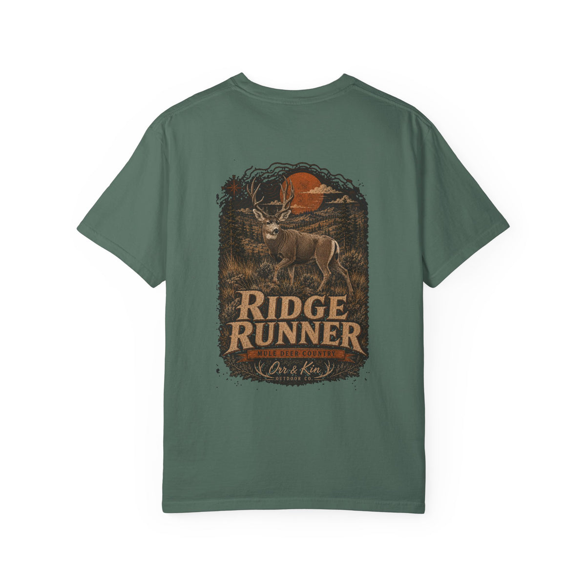 Ridge Runner, Mule Deer Hunting T-Shirt