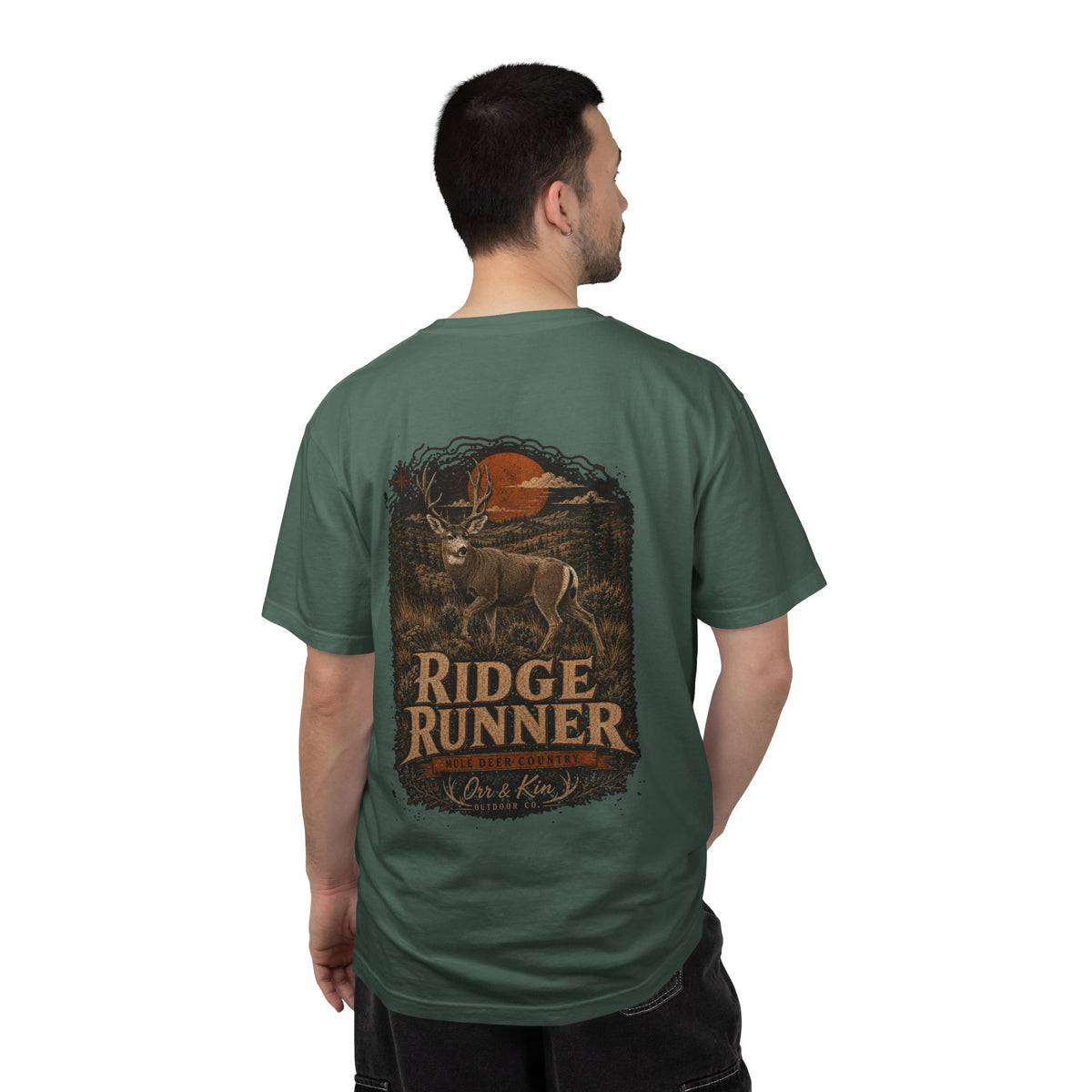 Ridge Runner, Mule Deer Hunting T-Shirt