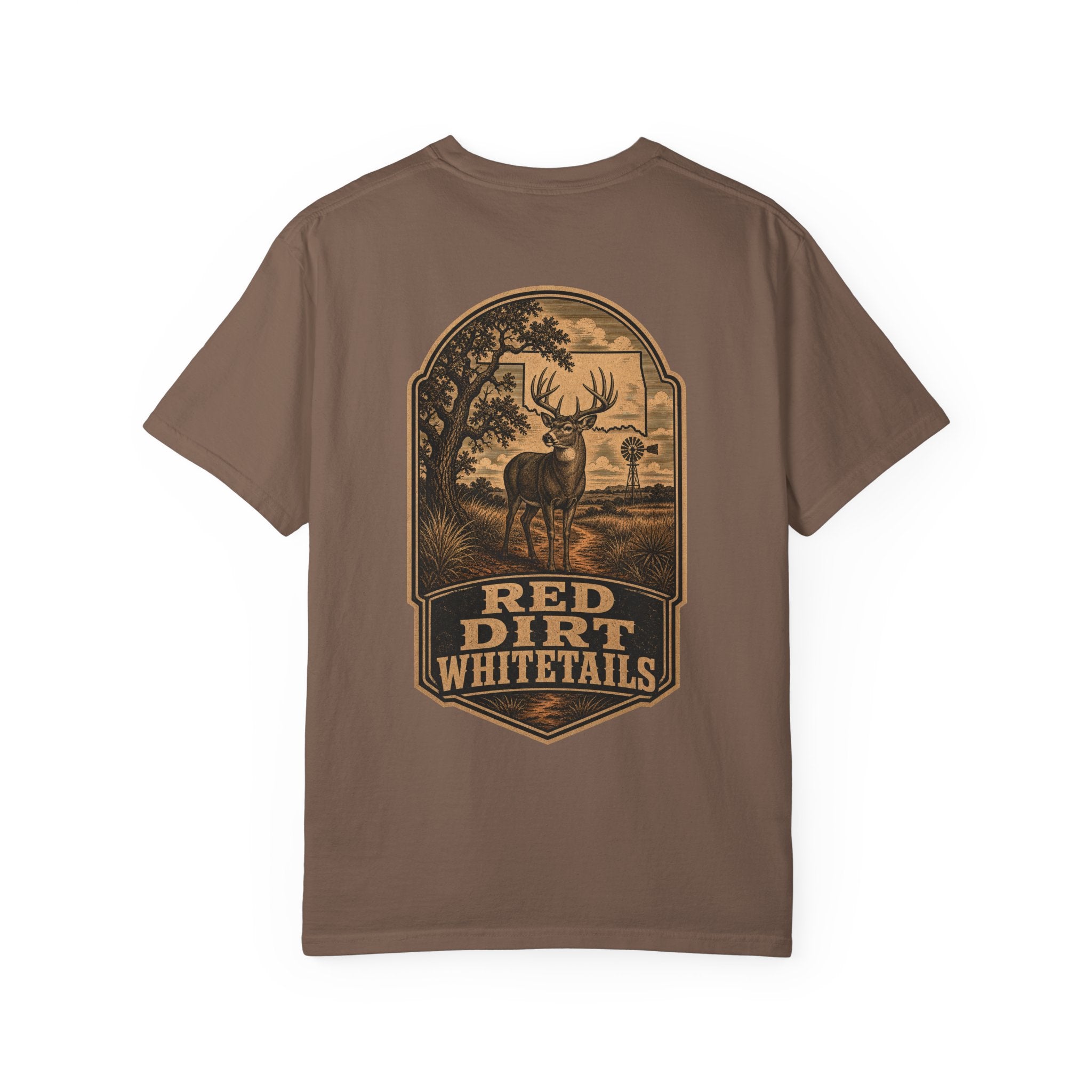 Red Dirt Whitetails - Comfort Colors 1717 Hunting T-Shirt
