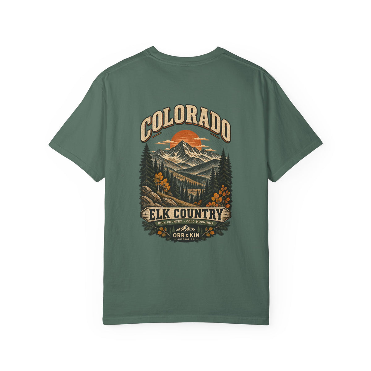 Colorado Elk Country Hunting T-Shirt