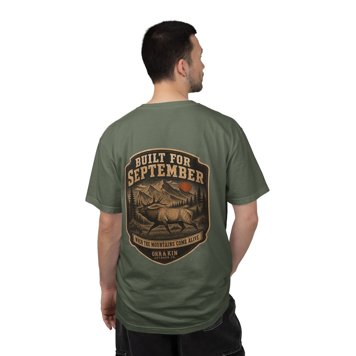 Built for September, Elk Hunting T-Shirt