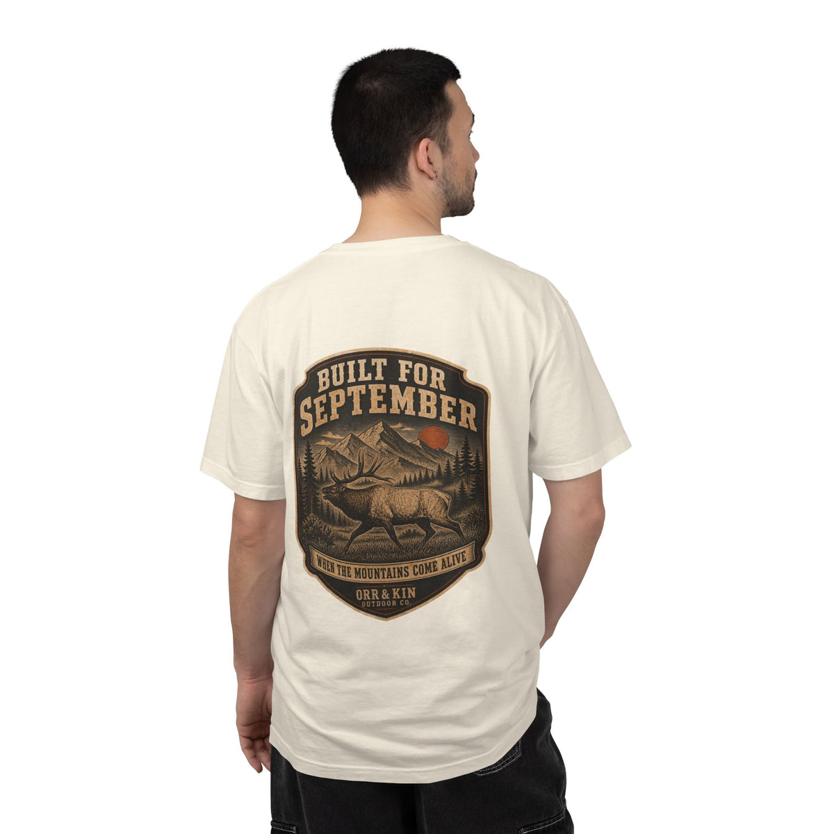 Built for September, Elk Hunting T-Shirt
