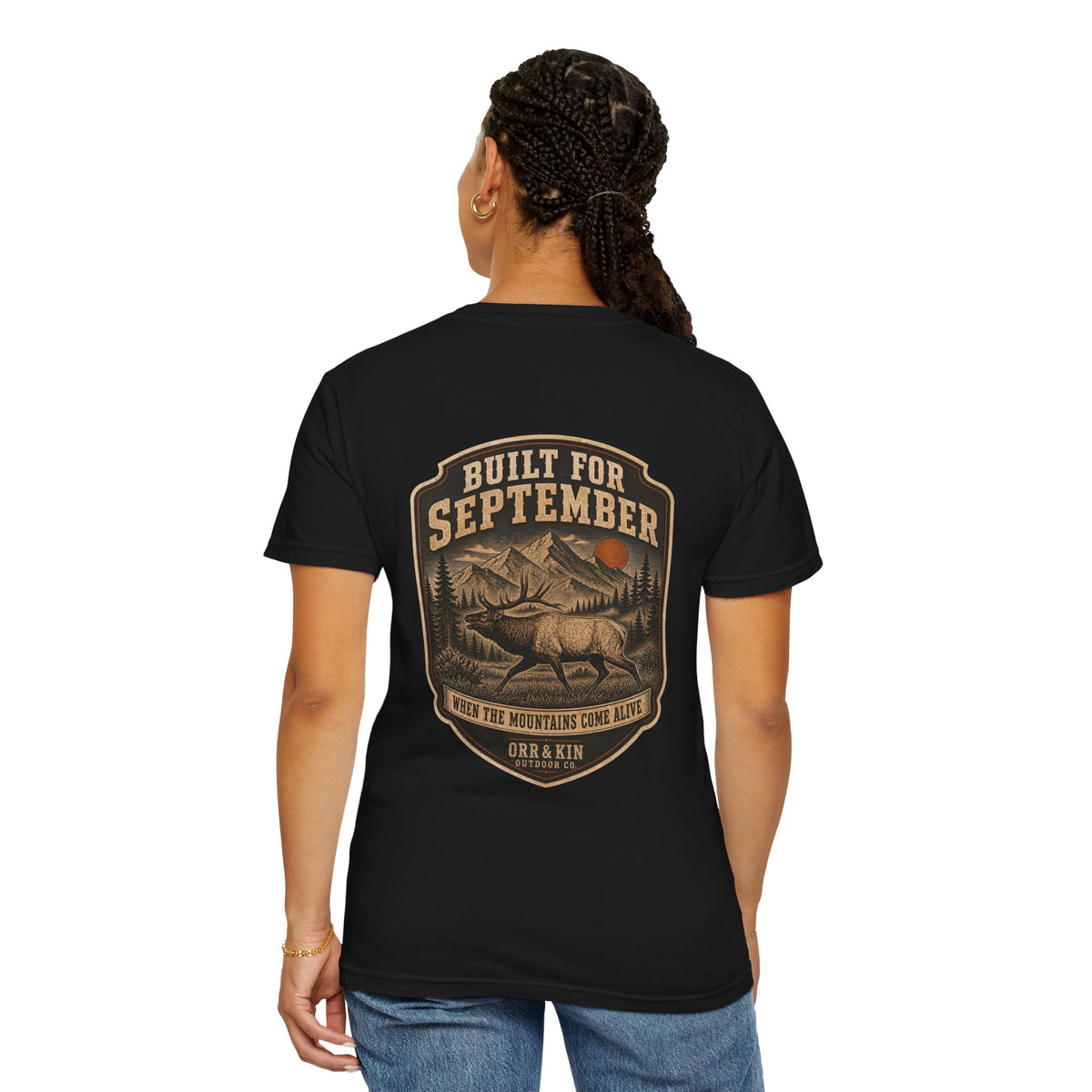 Built for September, Elk Hunting T-Shirt