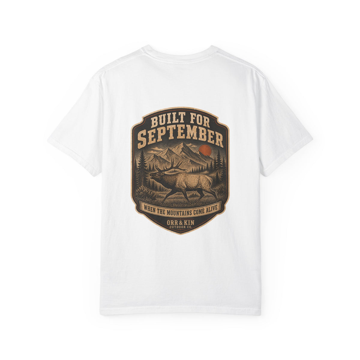 Built for September, Elk Hunting T-Shirt