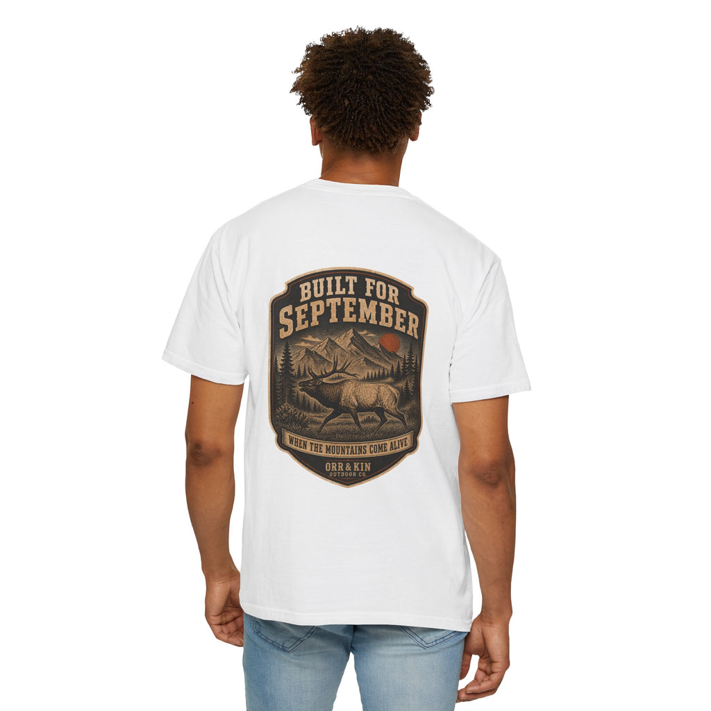 Built for September, Elk Hunting T-Shirt