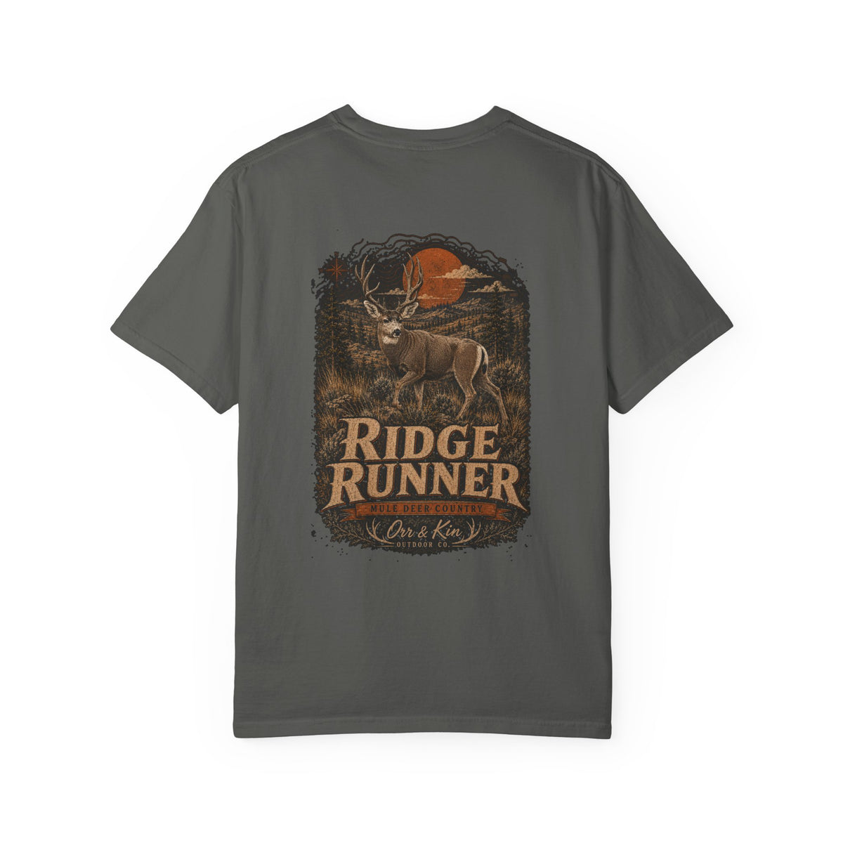 Ridge Runner, Mule Deer Hunting T-Shirt