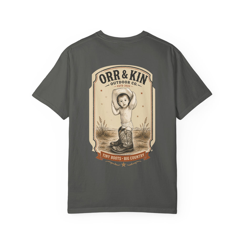 Tiny Boots, Big Country Western T-Shirt