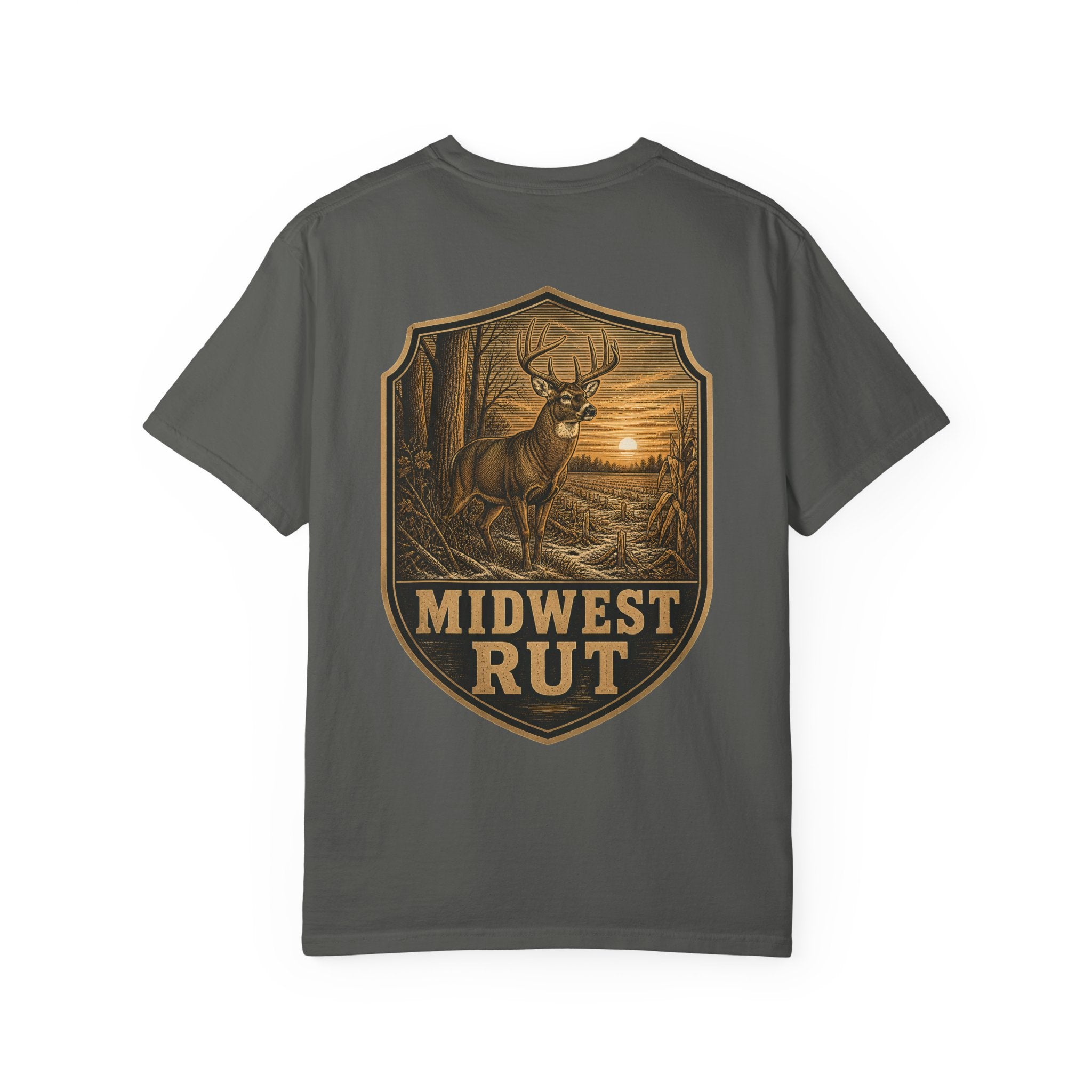 Midwest Rut - Comfort Colors 1717 Hunting T-Shirt