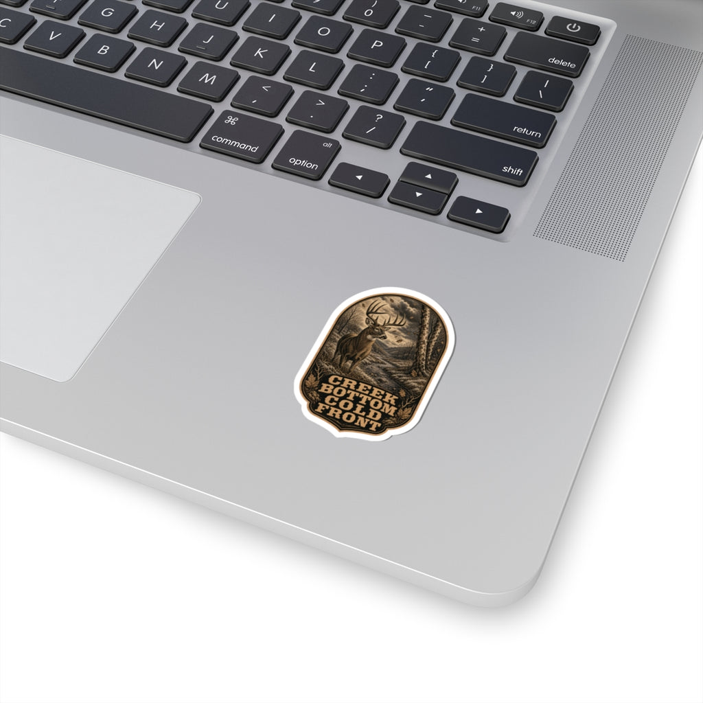 Creek Bottom Cold Front, Whitetail Sticker
