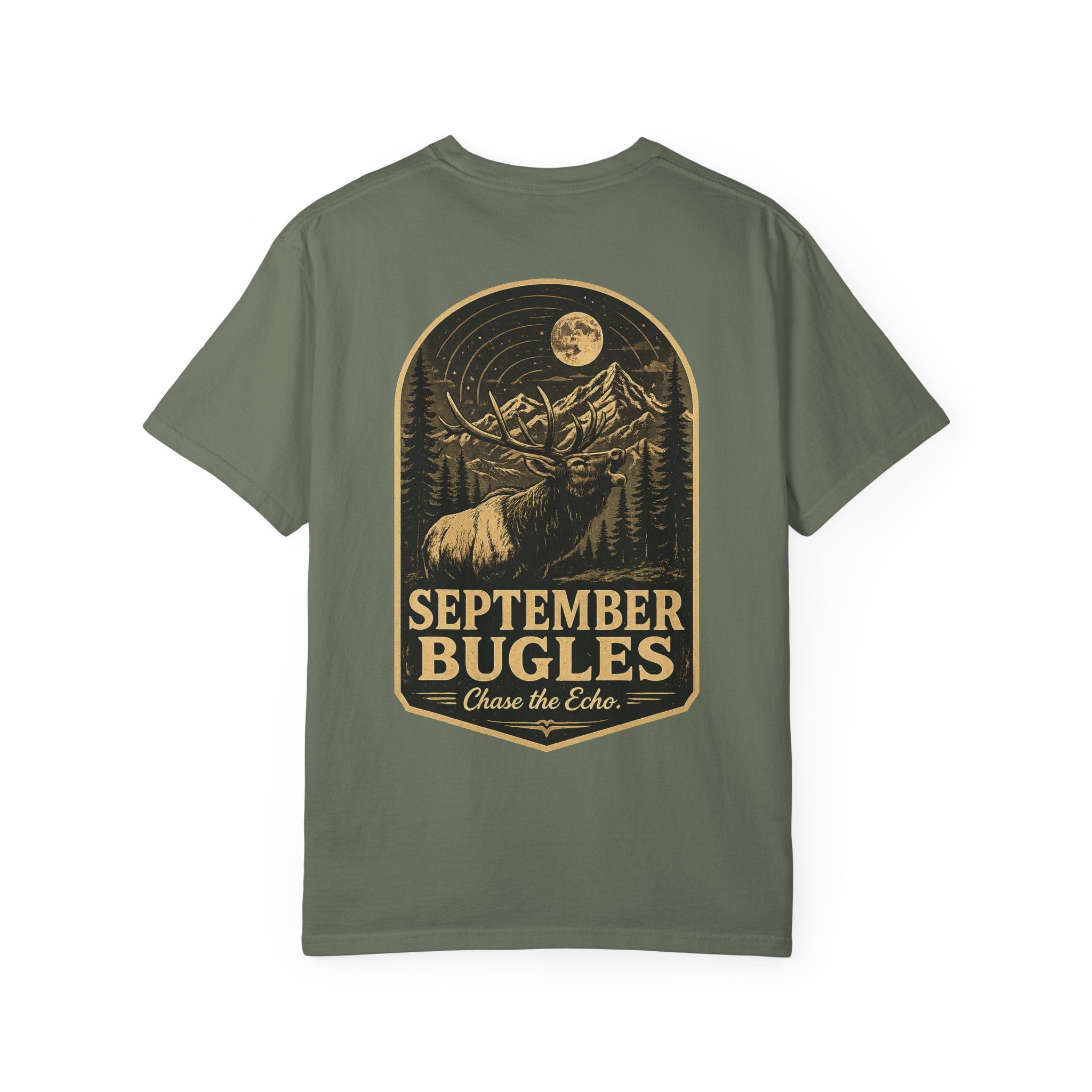 September Bugles - Comfort Colors 1717 Hunting T-Shirt
