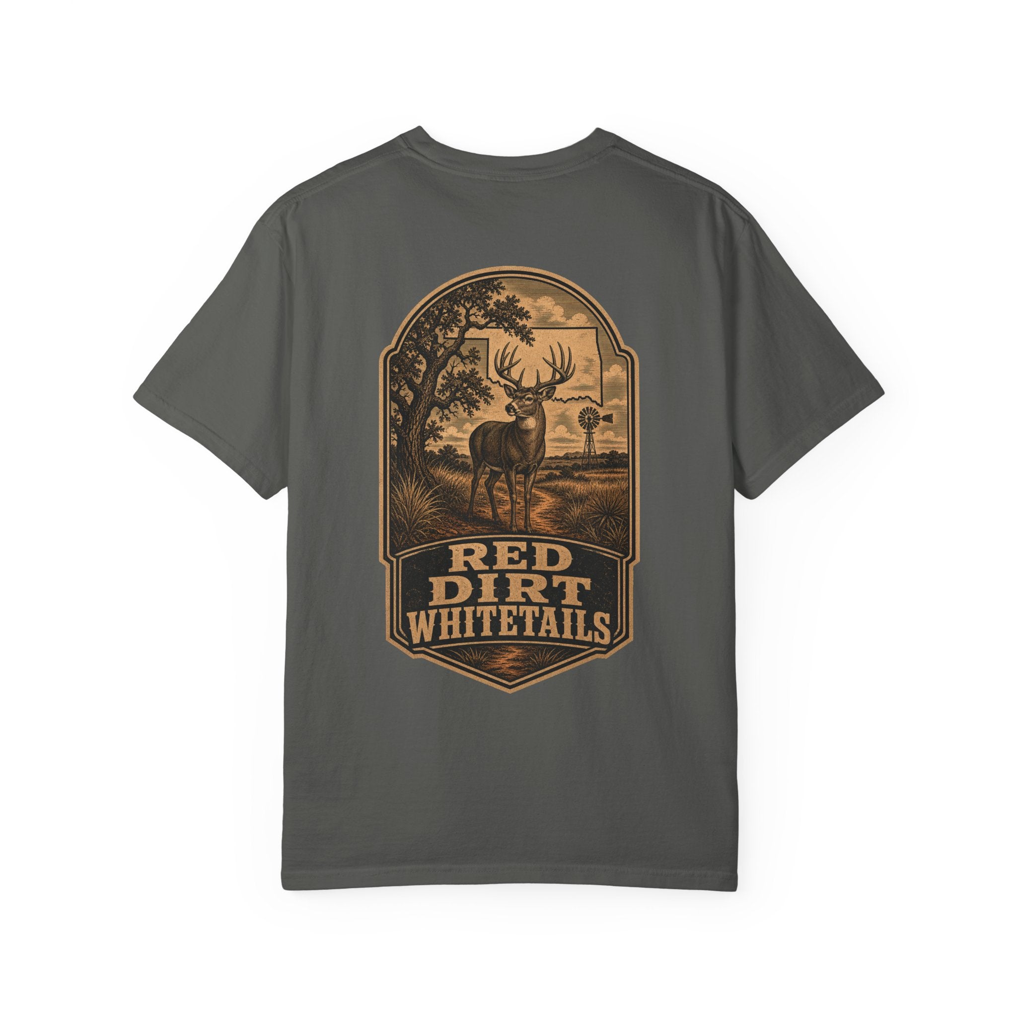 Red Dirt Whitetails - Comfort Colors 1717 Hunting T-Shirt