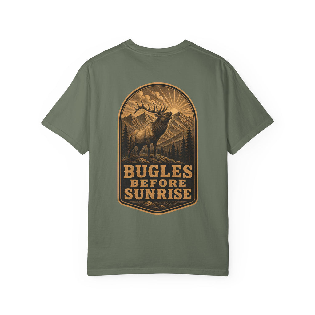 Bugles Before Sunrise - Comfort Colors 1717 Hunting T-Shirt