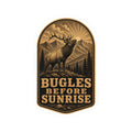 Bugles Before Sunrise, Elk Hunting Sticker