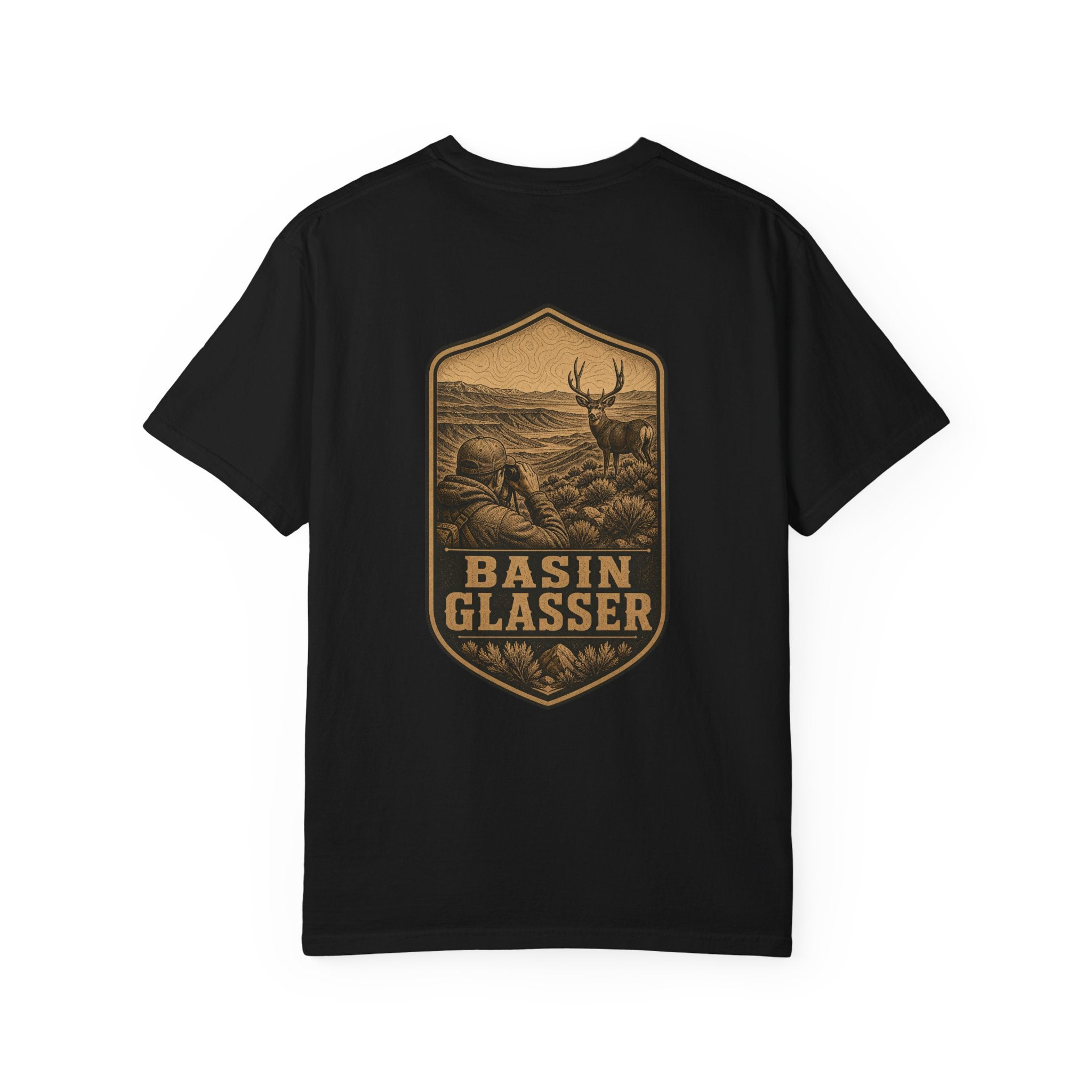 Basin Glasser - Comfort Colors 1717 Hunting T-Shirt