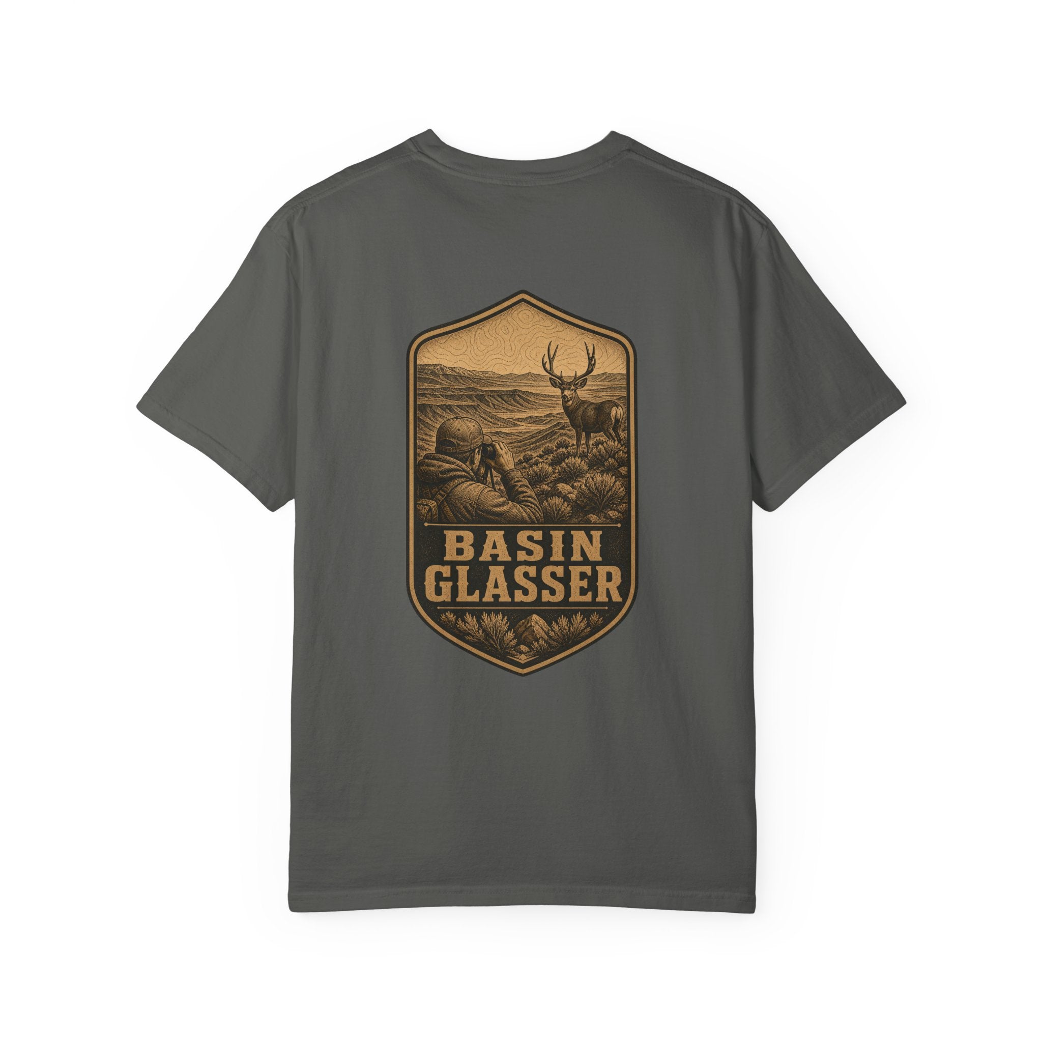 Basin Glasser - Comfort Colors 1717 Hunting T-Shirt