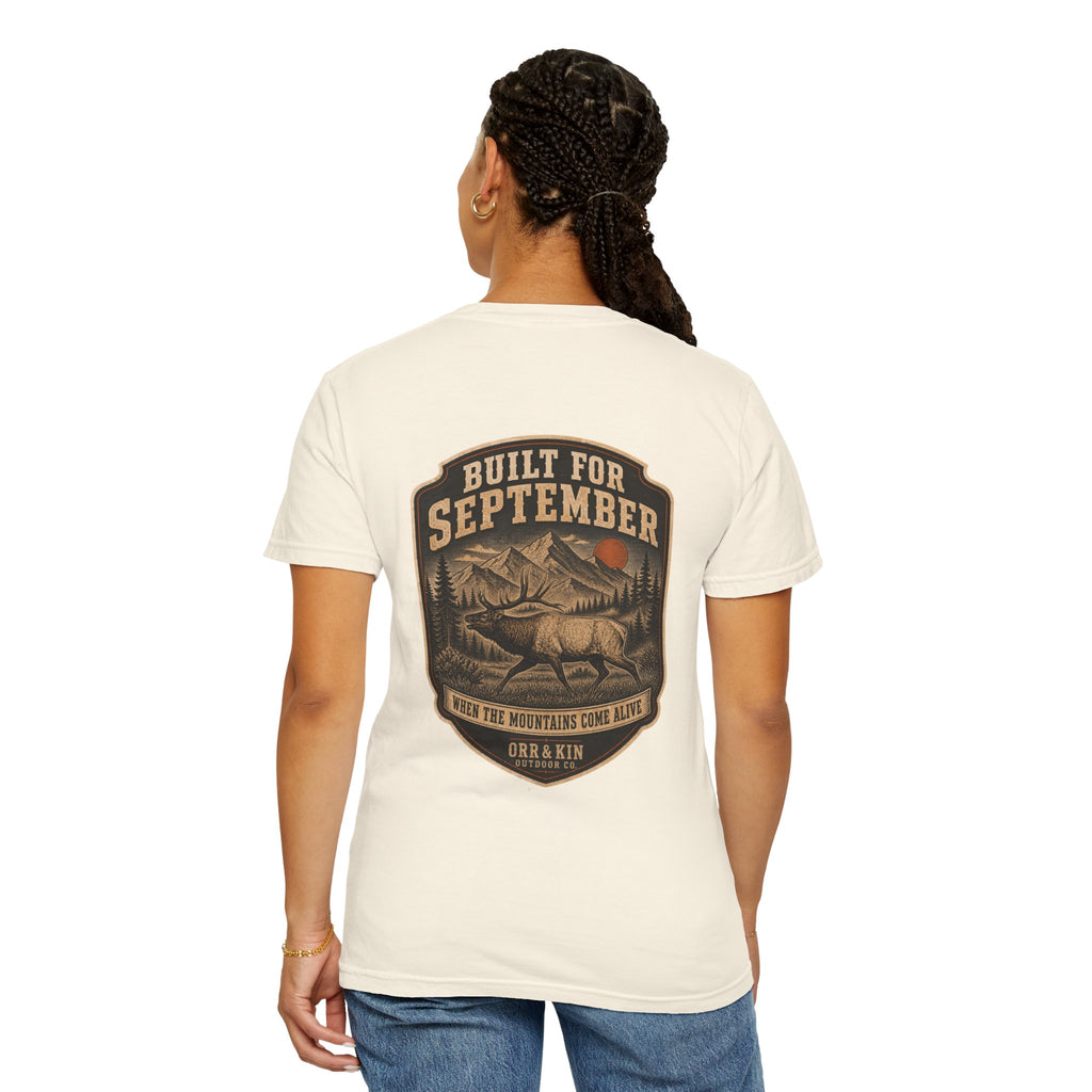 Built for September, Elk Hunting T-Shirt