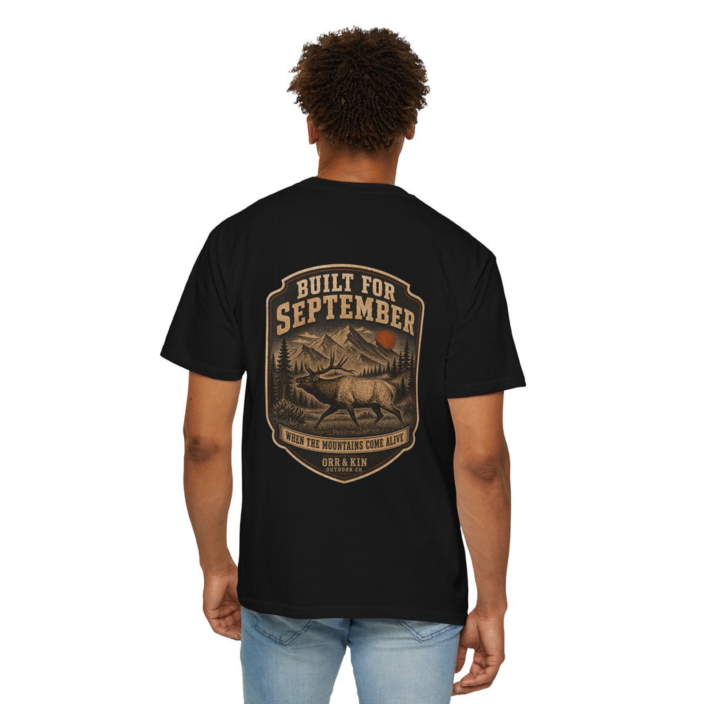 Built for September, Elk Hunting T-Shirt